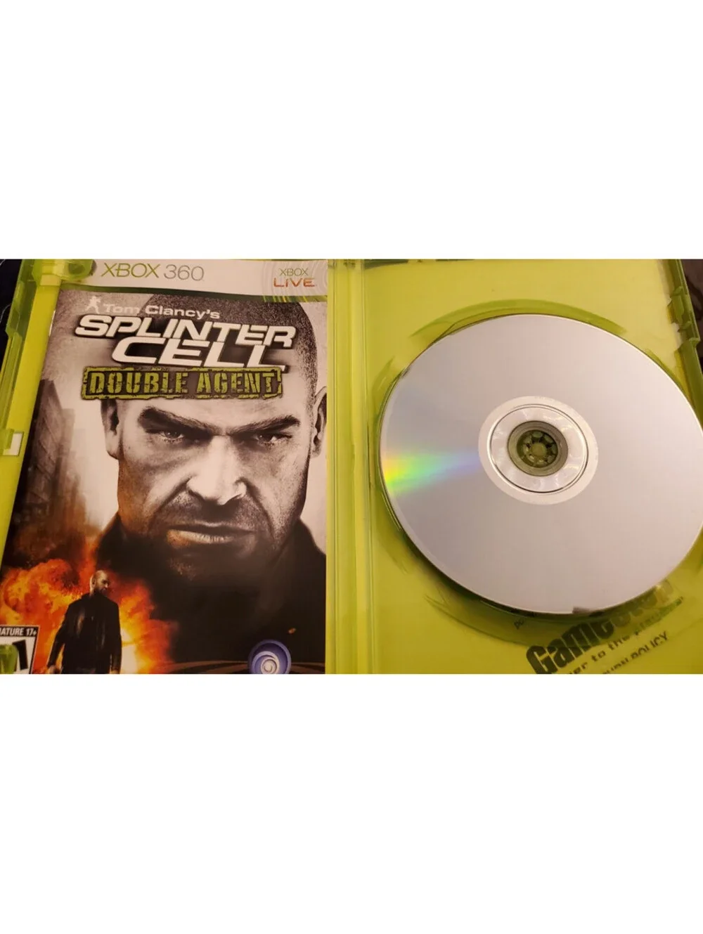 Tom Clancy's Splinter Cell: Double Agent (Microsoft Xbox 360, 2006)